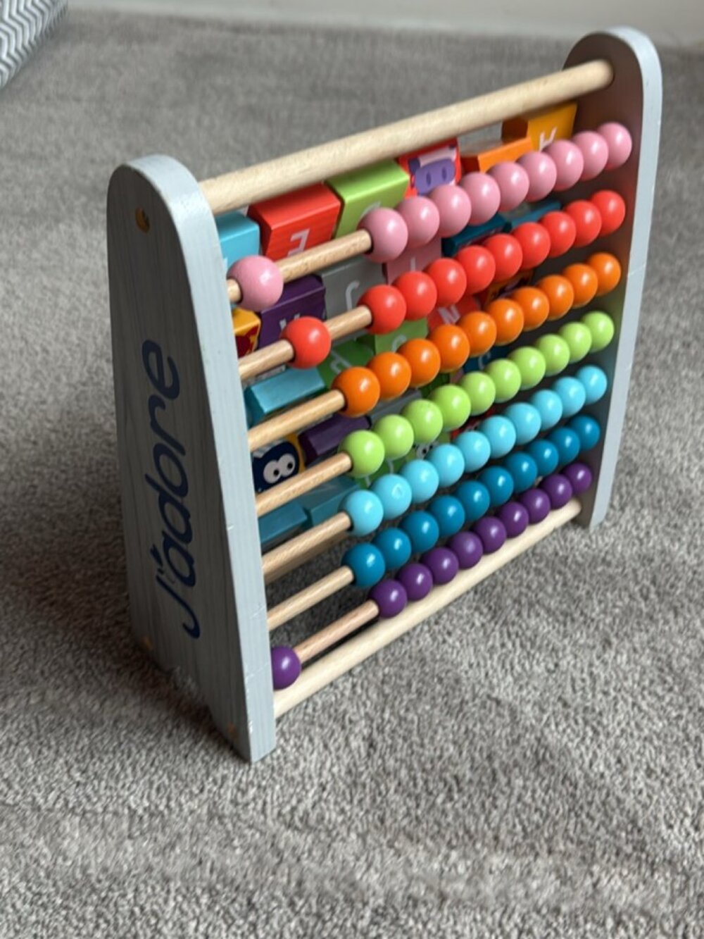 J'adore Double Sided Wooden Abacus for Kids